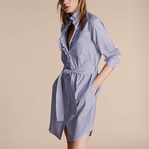 burberry striped shirt dress|burberry dresses outlet.